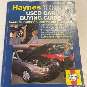 Haynes Tech book used car buying guide.
